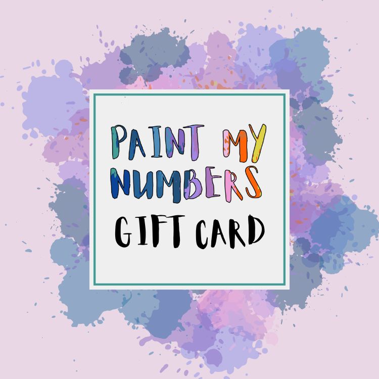 Paint My Numbers Paint by Numbers Gift Card